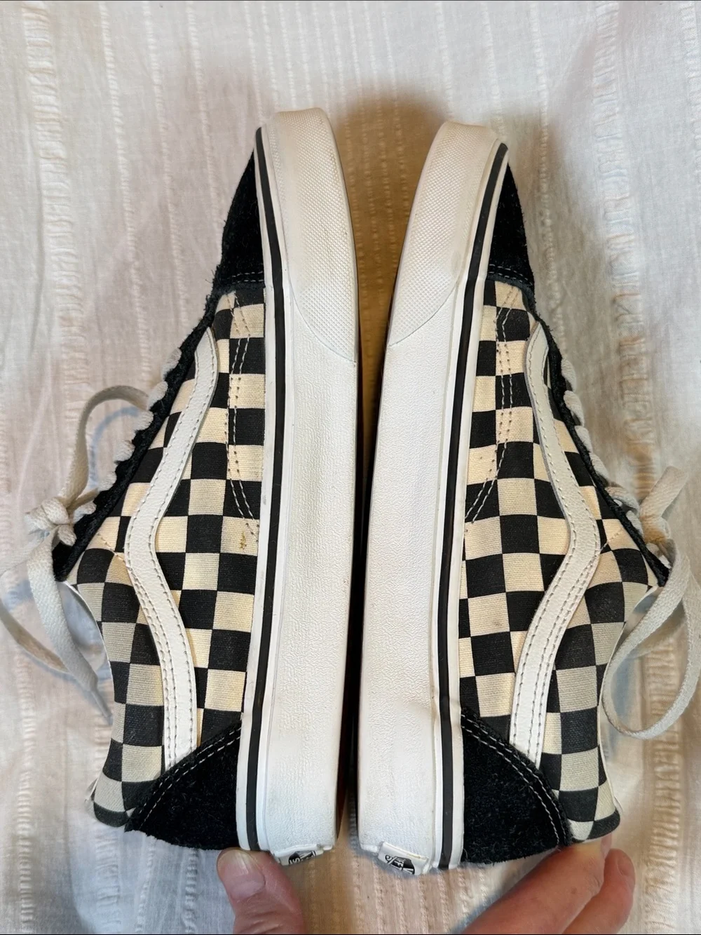 Vans Knu Skool Checkerboard Skate Shoes Sneakers Men’s 6.5 Women’s 8 Unisex